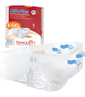 Tranquility AIR-Plus Bariatric Adult Incontinence - White
