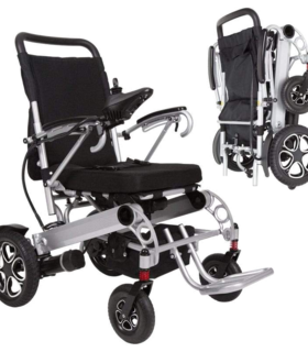 Mobility Compact Power Wheelchair 260 bs - Silver