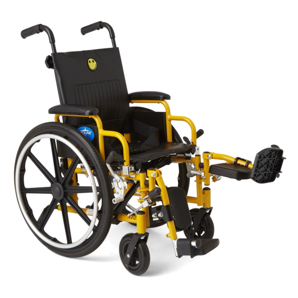pediatric wheelchair yellow 