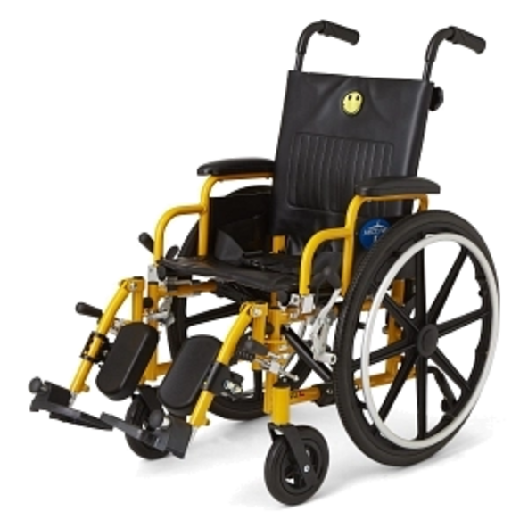 Kides  pediatric wheelchair yellow 
