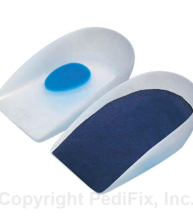 PediFix® GelStep® Heel Cups with Soft Spur Spot - White, S