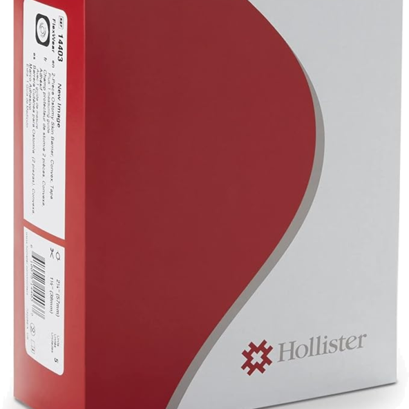 ostomy barrier red Hollister 