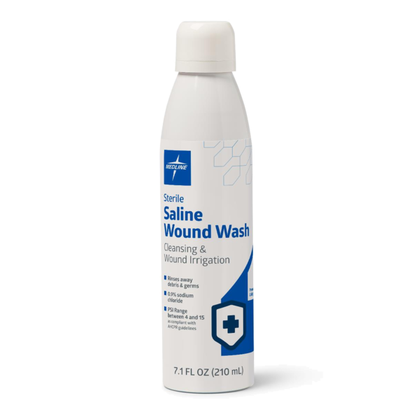 Medline saline wound wash
