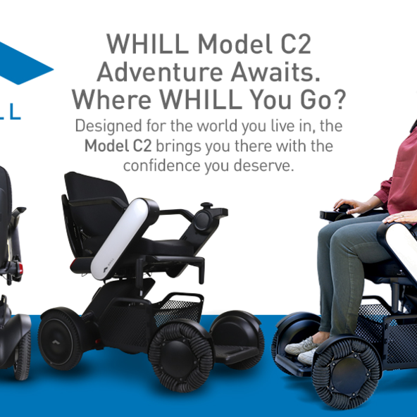 whill model C2 for indoor and out door