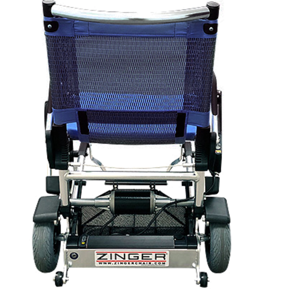 zinger foldable power wheelchair