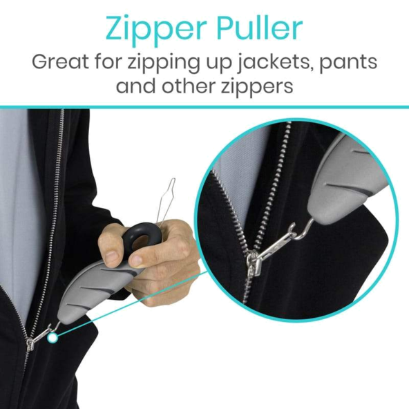  Zipper button Hook 