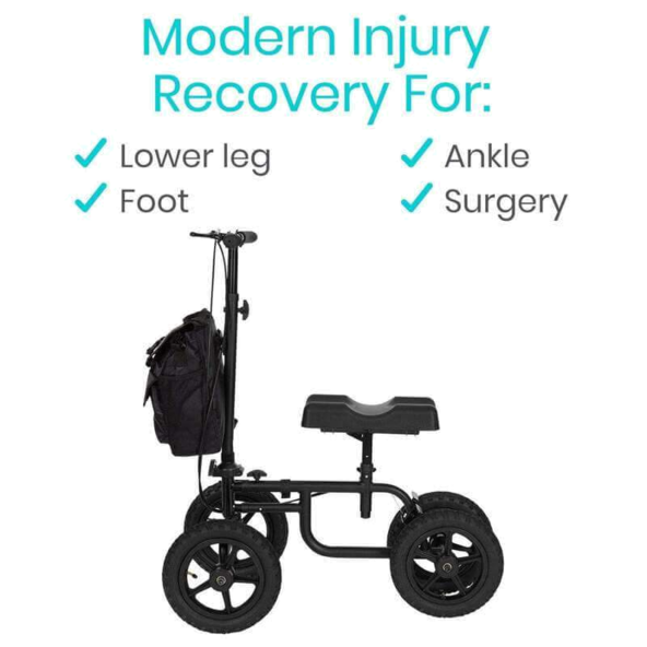 all train knee scooter walker