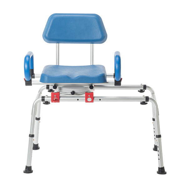 Secure Rotating Transfer Tub Bench