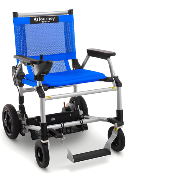 zoomer foldable power wheelchair